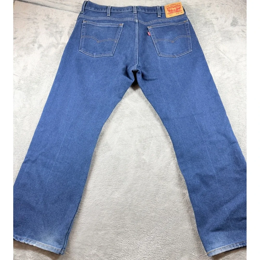 Levi's 517 Bootcut Jeans Mens 38x30 Dark Wash Classic Western Fit